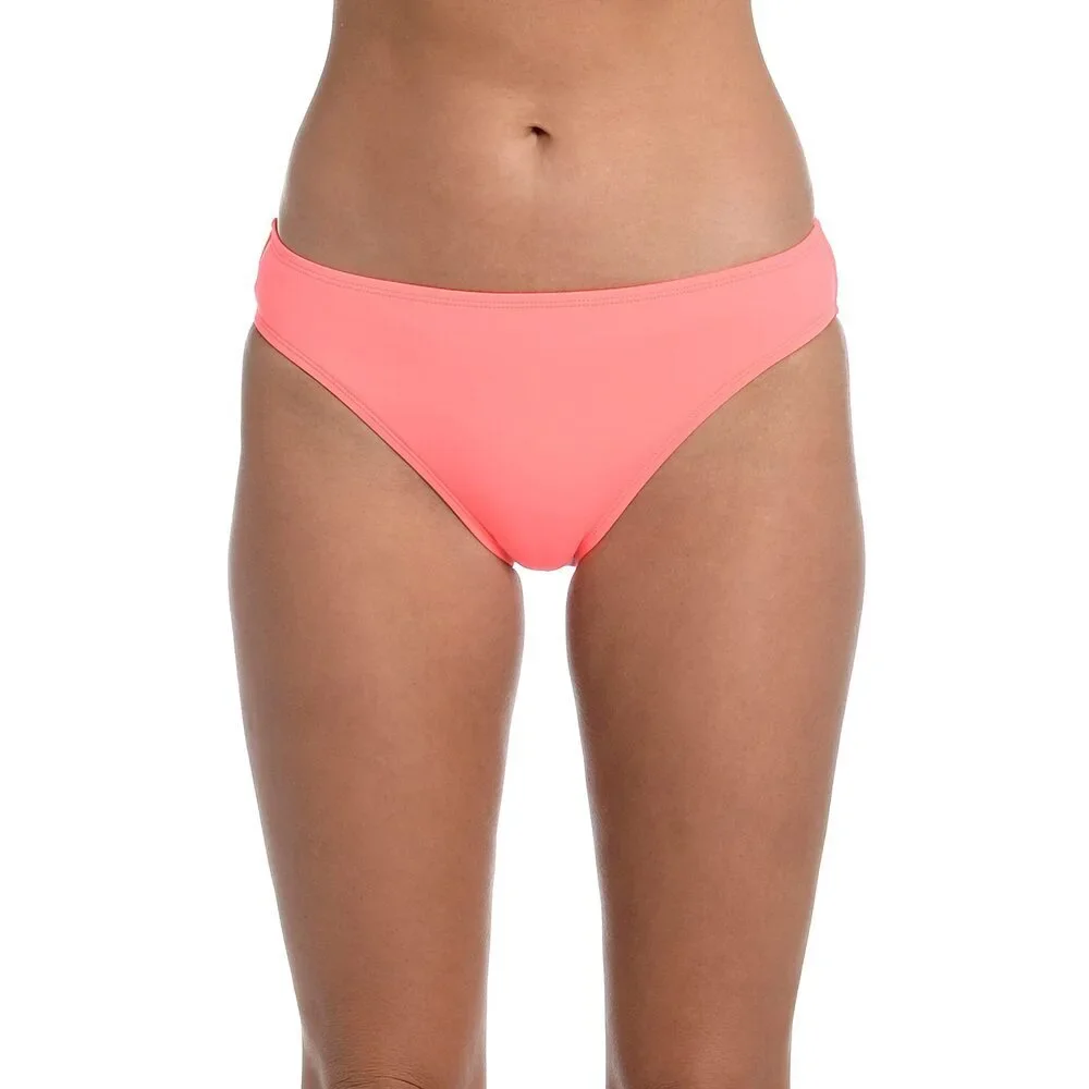 La Blanca Women's Hot Coral Hipster Bikini Swimsuit Bottom 14 NWT